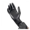 GUANTI IN NITRILE NERO SENZA POLVERE L