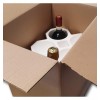 Kit Portabottiglie Vino in Polistirolo con Scatola di Cartone