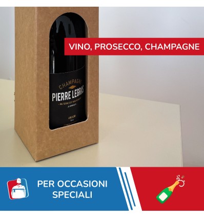 SCATOLE CARTONE PORTABOTTIGLIE - SCATOLE IN CARTONE