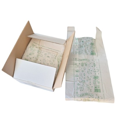 SHOPPER BIODEGRADABILI MAXI 30X60 - Imballaggi alimentari