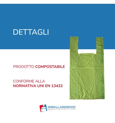 SHOPPER BIODEGRADABILI MAXI A PESO - Imballaggi alimentari