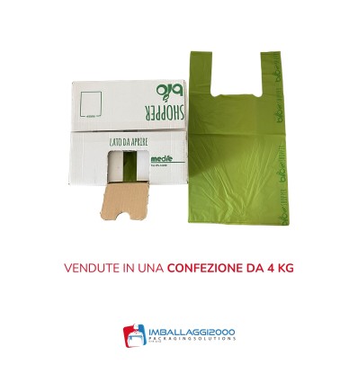 SHOPPER BIODEGRADABILI MEDIE A PESO - Imballaggi alimentari