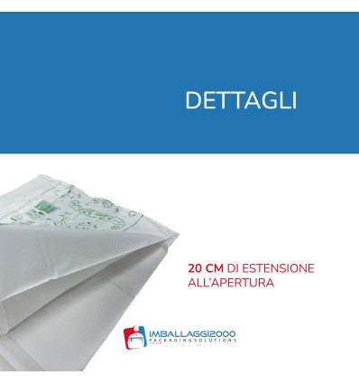 SHOPPER BIODEGRADABILI MAXI 30X60 - Imballaggi alimentari