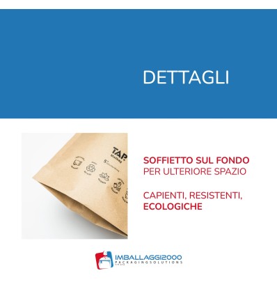 Buste a sacco per spedizione e reso in carta - Buste per spedizioni