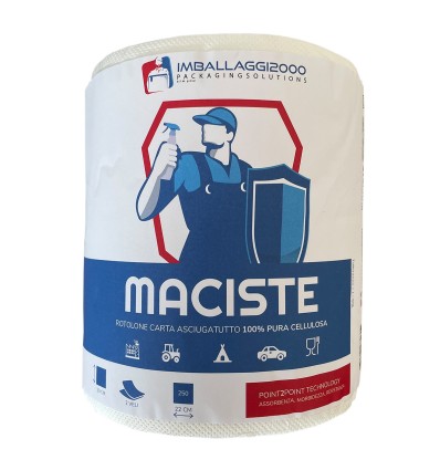 BOBINE CARTA ASCIUGAMANI - Bobine In Carta Monouso
