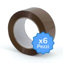 Nastro Adesivo Silenzioso Avana - 50mm x 132mt - 28 micron - Nastri Adesivi