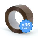 Nastro Adesivo Silenzioso Avana - 50mm x 132mt - 28 micron - Nastri Adesivi