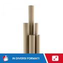 TUBO ALTEZZA CM 70 DIAMETRO CM 6 CON 2 TAPPI INSERITI - Buste Per Spedizioni
