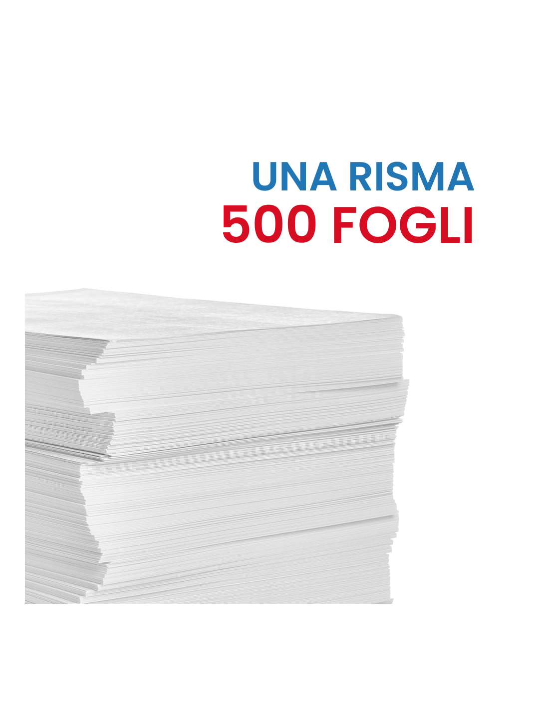 RISMA CARTA A4 80 GRAMMI A3 500 FOGLI