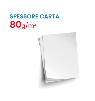 RISME CARTA A5 80 GR - Ufficio e cancelleria