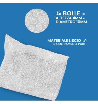 Pluriball rotolo 40cmx200mt 55 gr/mq - Pluriball in Rotoli