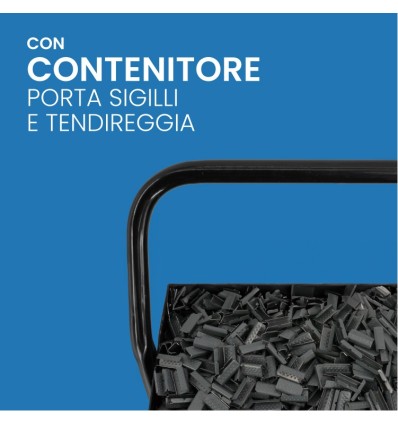 CARRELLO PORTA REGGIA IN FERRO - Reggiatura E Insacchettamento