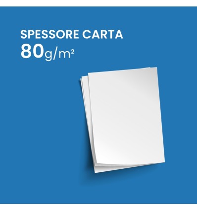 Risme carta a4 80 gr per fotocopie - Ufficio e cancelleria