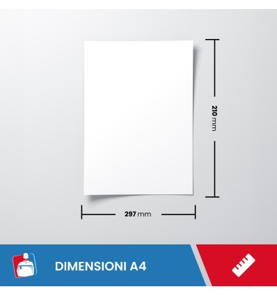 Risme Carta A4 80gr per Fotocopie - Ufficio E Cancelleria