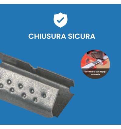 SIGILLI PER REGGIA IN PLASTICA - Reggiatura E Insacchettamento