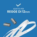 sigilli per reggia 12mm in plastica scatola da 2000 - REGGIATRICI SIGILLI E CARRELLI
