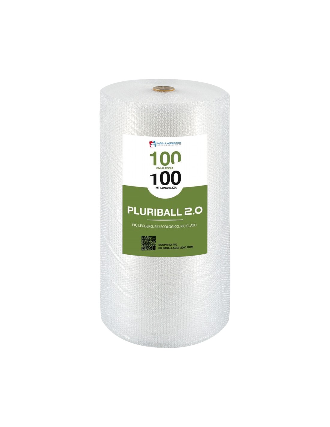 IMBALLAGGI 2000-Pluriball Imballaggio, 1Pz 1x100M 55gr/mq, Ideale per  Spedizione Trasloco e Trasporto-Plastica per Imballaggio con Bolle Valida  come Imballaggio per Spedizioni e Protezione Oggetti : :  Cancelleria e prodotti per ufficio