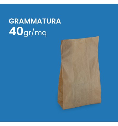 SACCHETTI DI CARTA MARRONI AVANA PER ALIMENTI - Imballaggi Alimentari
