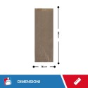 SACCHETTI AVANA 14X44 - Imballaggi alimentari