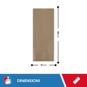 SACCHETTI AVANA 17X44 - Imballaggi alimentari