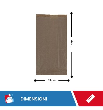 SACCHETTI AVANA 22X44 - Imballaggi alimentari