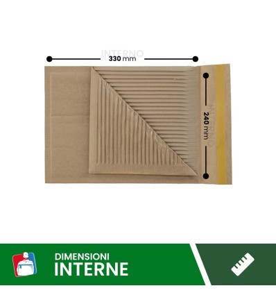 Buste imbottite in carta G/4 240x330 - Buste Per Spedizioni