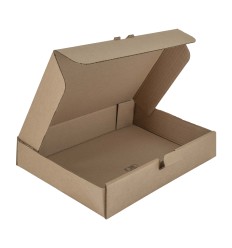 SCATOLE 1 ONDA AVANA AUTOMONTANTE FUSTELLATA 31X21,5X6 - Scatole