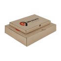 SCATOLE IN CARTONE AVANA PERSONALIZZATE FUSTELLATE PIATTE - Scatole