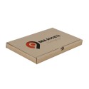SCATOLE IN CARTONE AVANA PERSONALIZZATE FUSTELLATE PIATTE - 2455