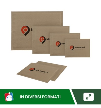 BUSTE IMBOTTITE IN CARTONE ONDULATO PERSONALIZZATE - Buste per spedizioni