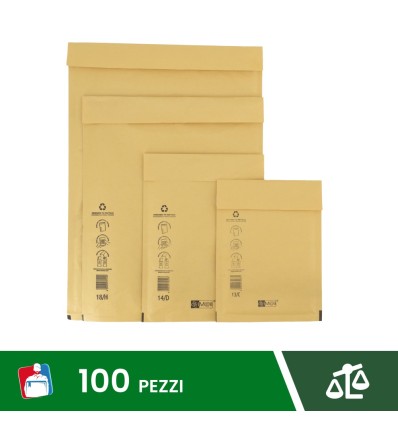 Buste imbottite im@il 15X21 pezzi 100 - Buste Per Spedizioni