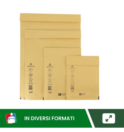 Buste imbottite im@il 15X21 pezzi 100 - Buste Per Spedizioni