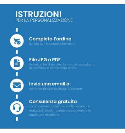 BUSTE IN CARTONCINO 352X520 PERSONALIZZATA - Buste Per Spedizioni