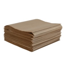 FOGLI IN CARTONE ONDULATO 33X33 CONFEZIONE DA PEZZI 50 - Protezione E Materiale Imballaggio