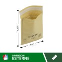 buste imbottite mail lite gold 11X16 A - Buste Per Spedizioni