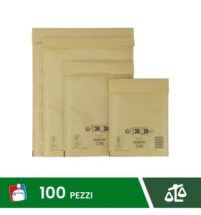 buste imbottite mail lite gold 12X21 B - Buste per spedizioni