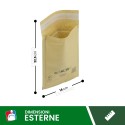 buste imbottite mail lite gold 12X21 B - Buste per spedizioni