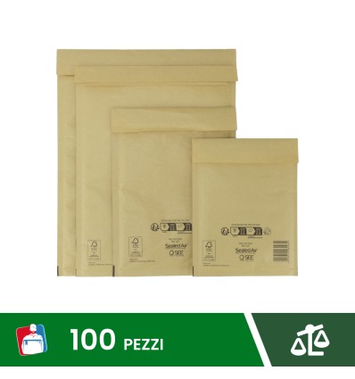 buste imbottite mail lite gold 15X21 C - Buste Per Spedizioni