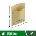 buste imbottite mail lite gold 15X21 C - Buste Per Spedizioni