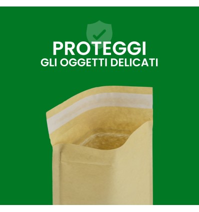buste imbottite mail lite gold 18X26 D - Buste Per Spedizioni
