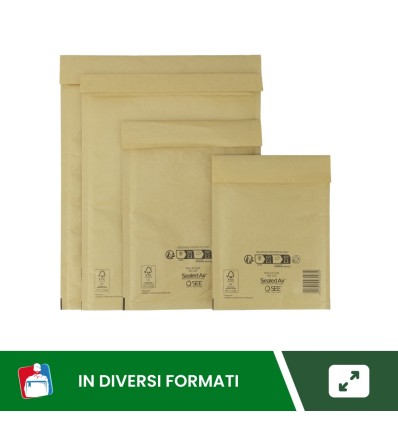 buste imbottite mail lite gold 18X26 D - Buste per spedizioni