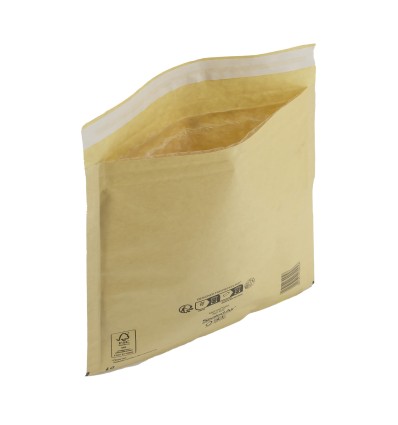 100 Buste imbottite pluriball Mail lite gold 22x26