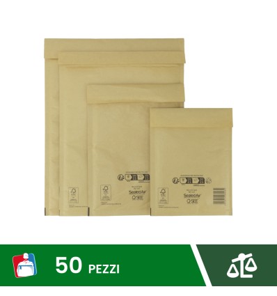 buste imbottite mail lite gold 22X33 F - Buste Per Spedizioni