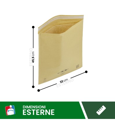 buste imbottite mail lite gold 30X44 J - Buste per spedizioni
