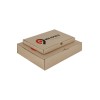 CAMPIONE SCATOLA 1 ONDA AVANA PERSONALIZZATA FUSTELLATA 21,5X15,5X5