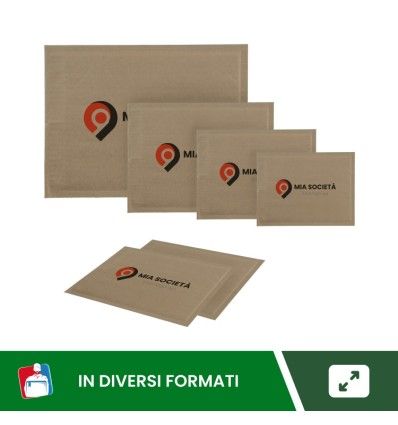 Campionatura buste imbottite in cartone ondulato Personalizzate - Buste Per Spedizioni