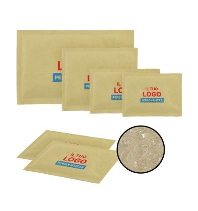 CAMPIONATURA BUSTE IMBOTTITE MAIL LITE GOLD 22X26 E PERSONALIZZATE - Buste per spedizioni