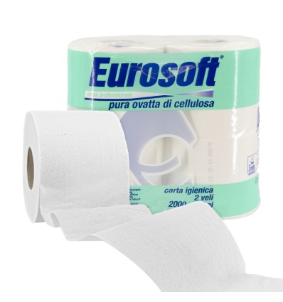 CARTA IGIENICA 4 ROTOLI 2 VELI - Igiene Sicurezza e Monouso carta
