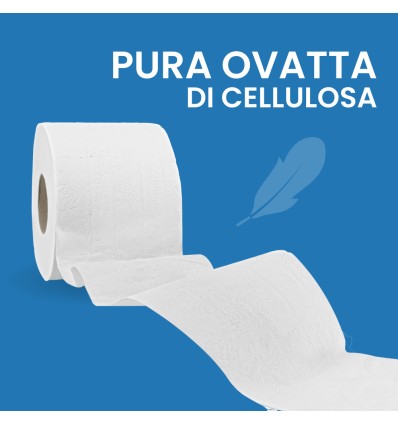 CARTA IGIENICA 4 ROTOLI 2 VELI - Igiene Sicurezza e Monouso carta