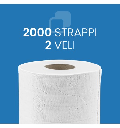 CARTA IGIENICA 4 ROTOLI 2 VELI - Igiene Sicurezza e Monouso carta
